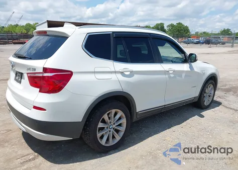 2012 BMW X3 xDrive28I из США, поврежденный, VIN 5UXWX5C57CL726367
